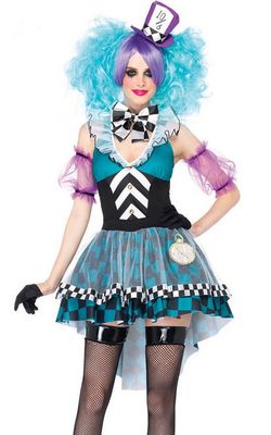 F1536 Manic Mad Hatter Adult Womens Costume